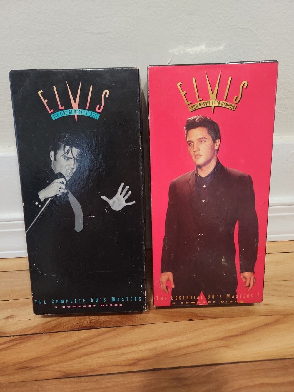 Elvis From Nashville to Memphis 5 CD Set And The King Of Rock And Roll Set
